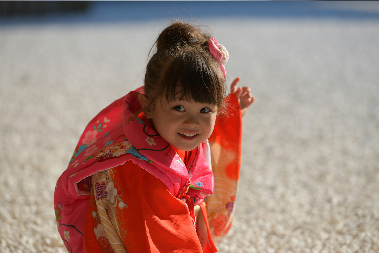 北野天満宮で七五三