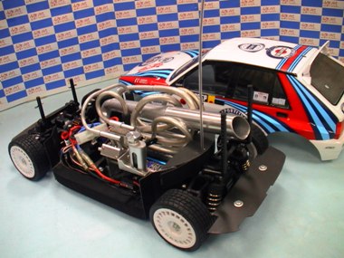 Rally RC con sonido, muy real Up0029