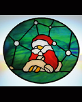 クリスマスパネル <br>「子供サンタ」