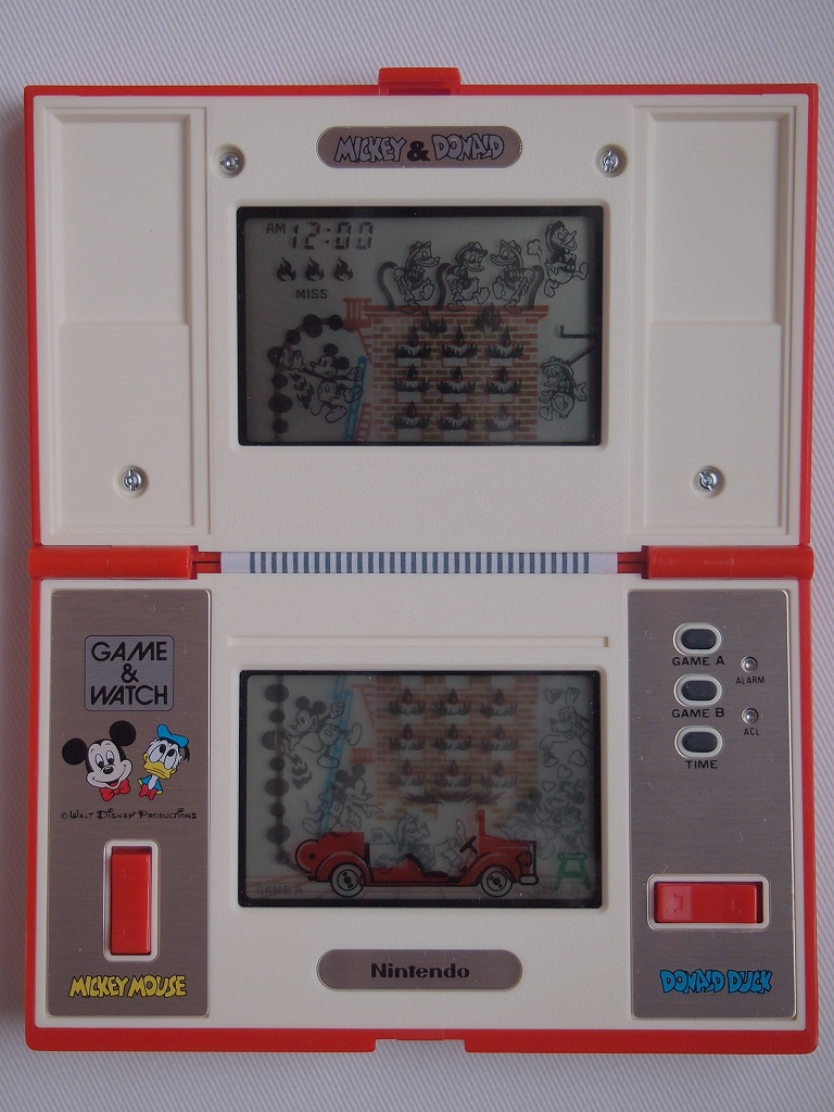 ゲームウォッチ　ミッキー＆ドナルドMICKEYDONALD