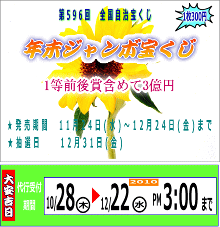 過去の当選実績