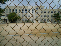 移転予定先の旧菊水小学校