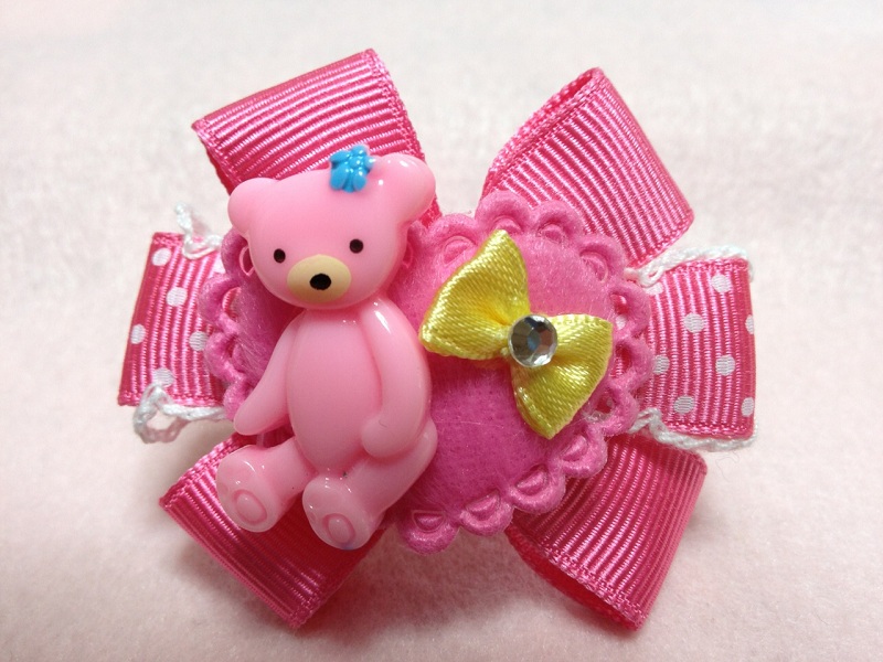 �s���N�̃h�b�g���{�������܁��~�j���{���̃w�A�S��