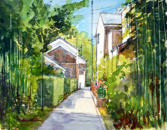 森田富夫のきまぐれ水彩画 tomio morita watercolors