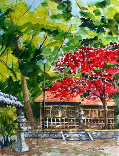 森田富夫のきまぐれ水彩画 tomio morita watercolors