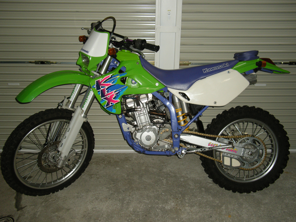 カワサキ KLX300 純正シリンダーとピストン（KLX300シリンダー