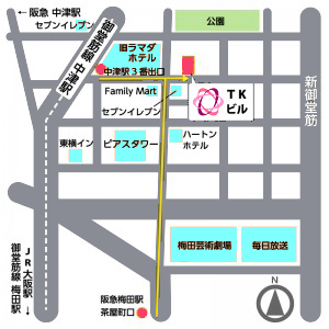トリニティープラス研究所MAP
