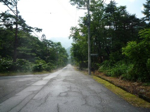 別荘地 白馬みそら野 みそら野大通り写真