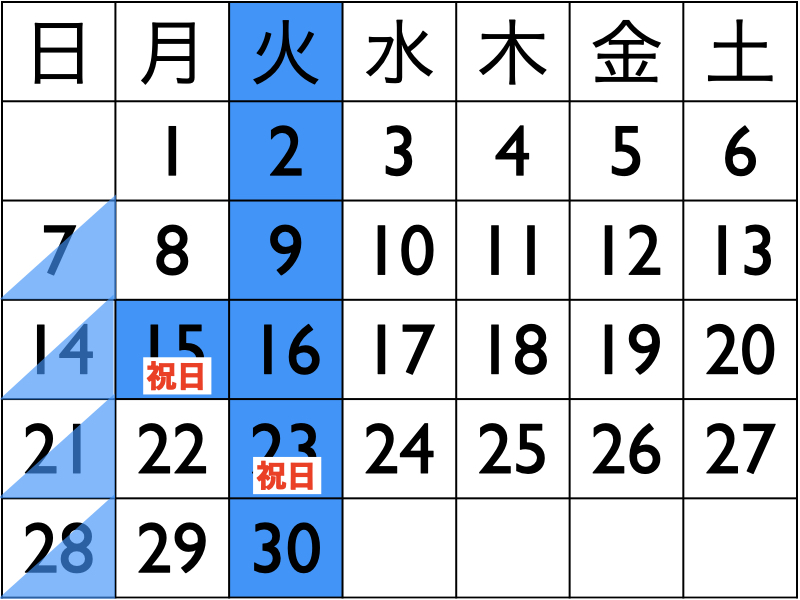 来月