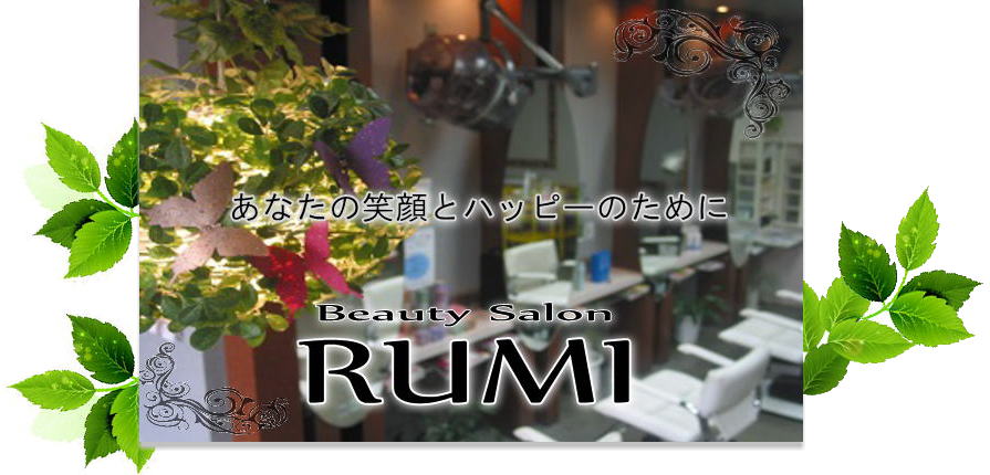 ss̔eEe@EwAT Beauty Salon RUMI r[eB[T gbvy[W