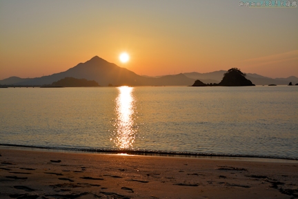 日本の夕陽百選　高浜町