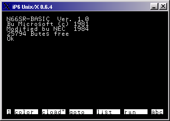 N66-SR BASIC Ver 1.0