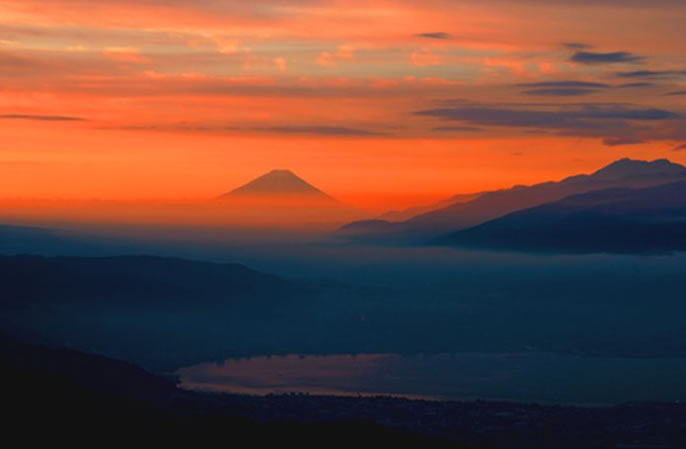 遙かなる富士山