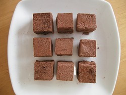 渋皮栗入り生チョコレート