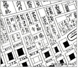 �]�ˁE�����Β��O�̌Òn�}