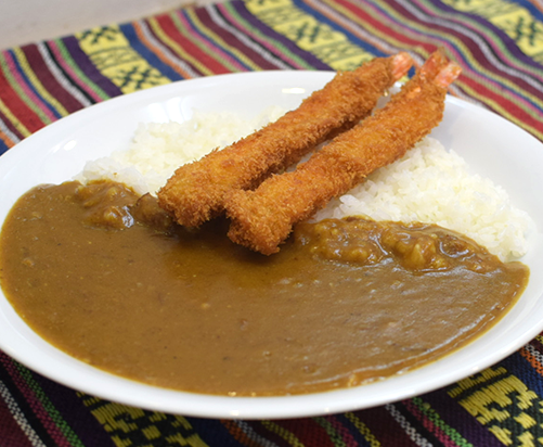 エビフライカレー