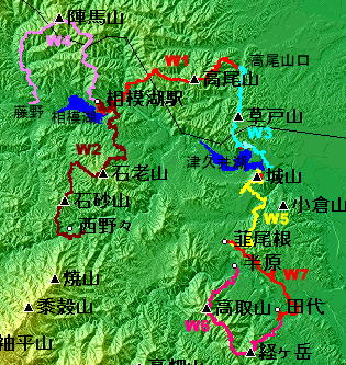 Map LakeSagami
