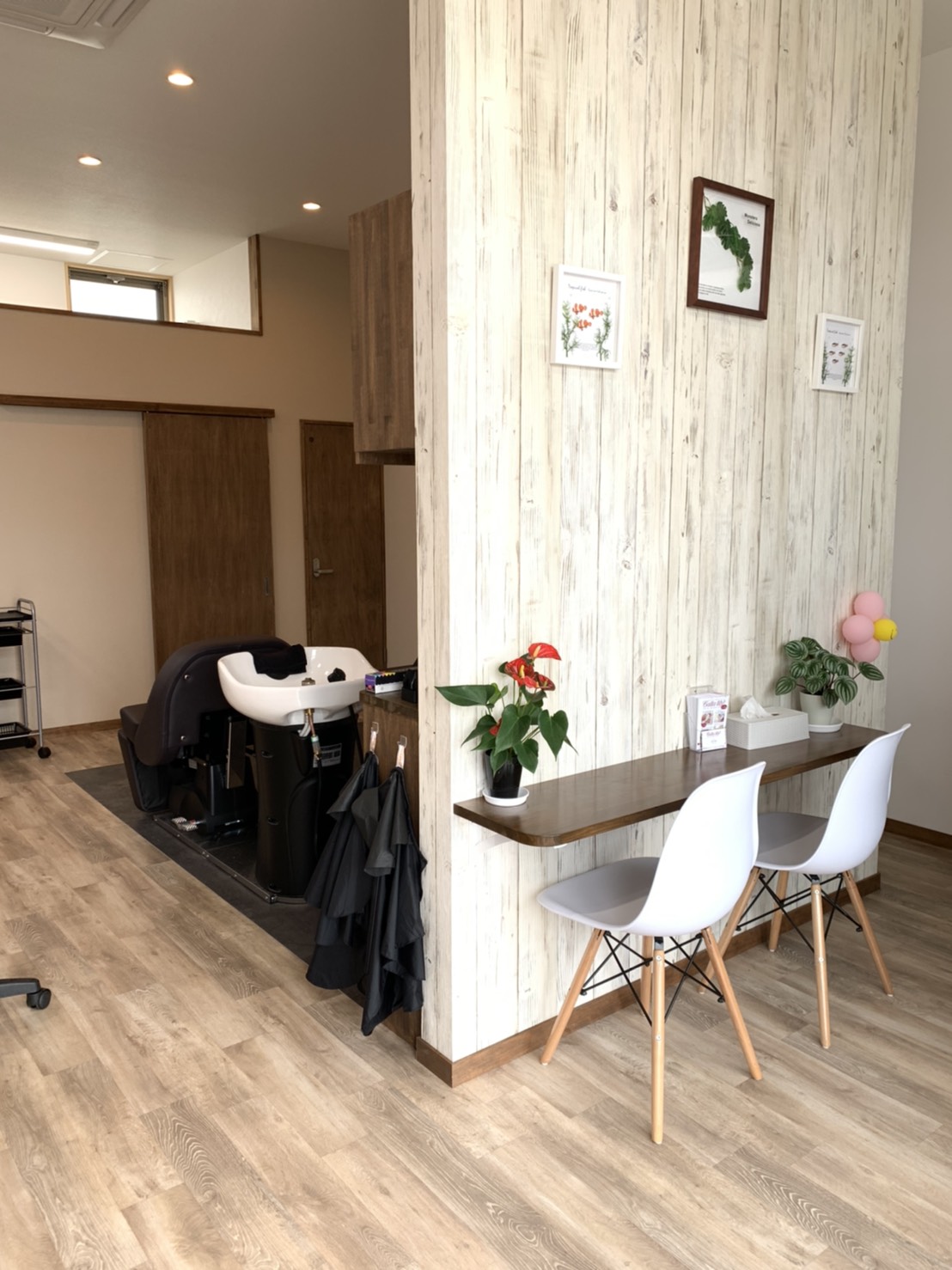 ヘアサロン bulan 入口