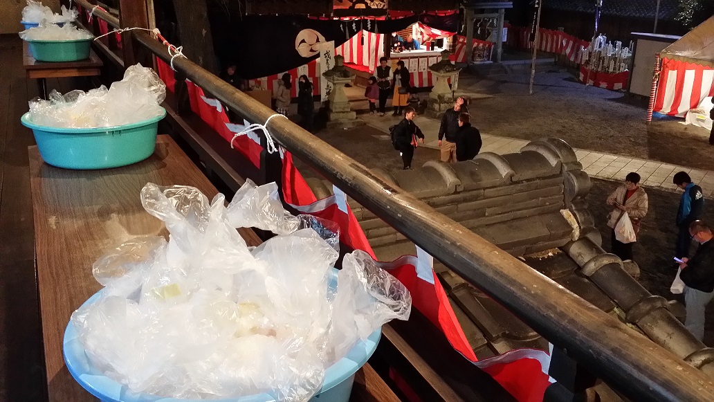 餅まき大会