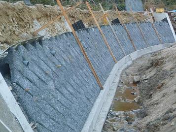 擁壁ブロック施工例112 滋賀県日野町