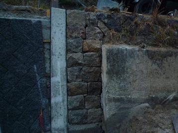 擁壁ブロック施工例114 滋賀県日野町