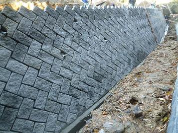 擁壁ブロック施工例119 滋賀県日野町