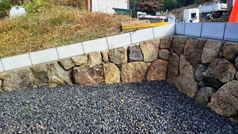 石積み施工例137 滋賀県日野町