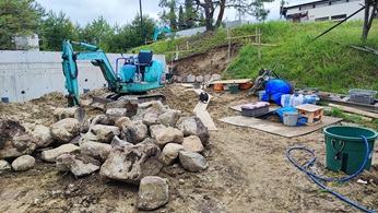 石積み施工例139 滋賀県日野町
