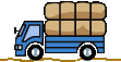 愛車トラックで