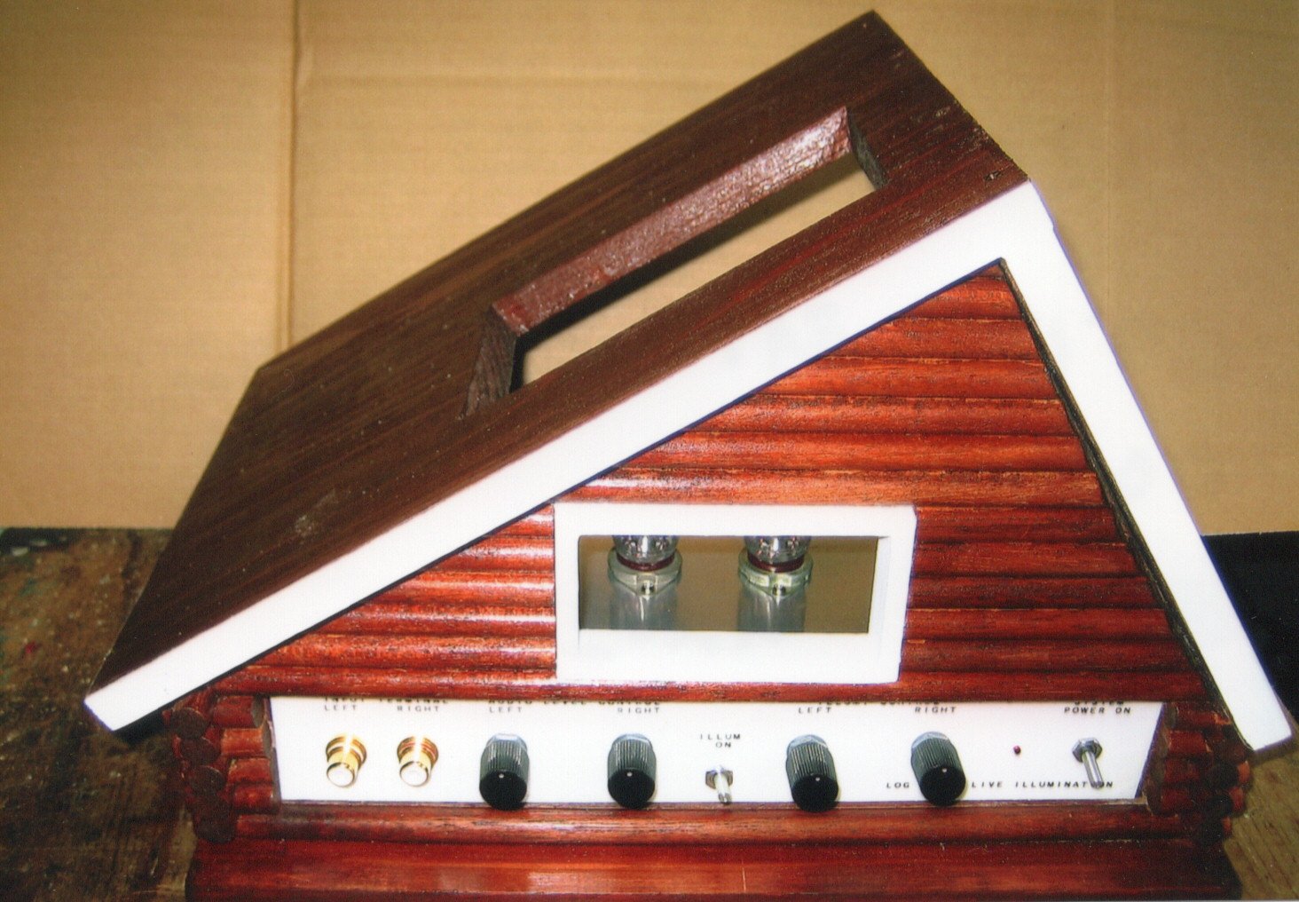 真空管アンプ6BM8