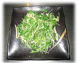 水菜と油カス