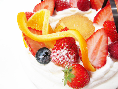 フルーツケーキ