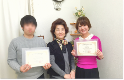 証書授与の場面②