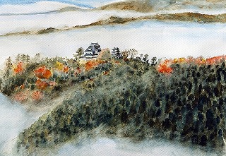 備中松山城
