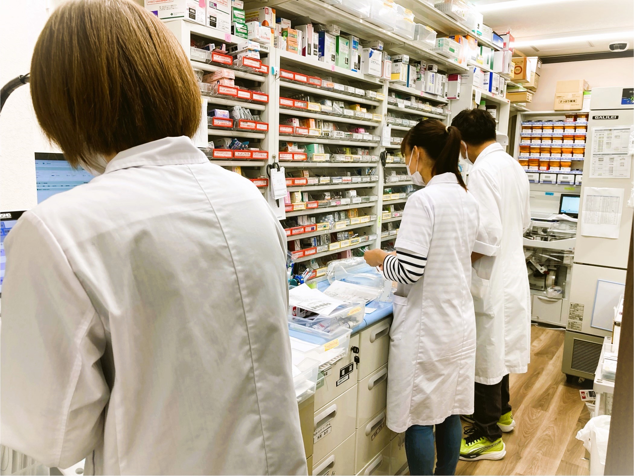 調剤室の様子