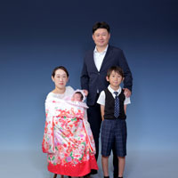 お宮参り撮影写真
