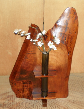 一輪挿し,山桜