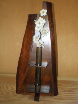一輪挿し,山桜