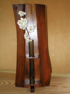 一輪挿し,山桜