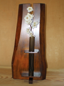 一輪挿し,山桜