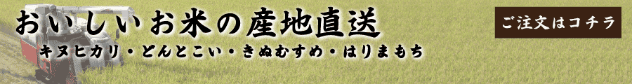 【おいしいお米の産地直送】馬場営農組合　キヌヒカリ・どんとこい・きぬむすめ・はりまもち