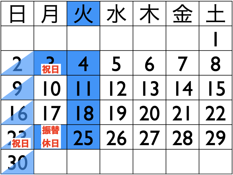 来月